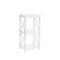 Kirkland's Home Wood 2-Tier Storage Shelf- Bathroom Furniture