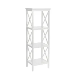Kirkland's Home Wood 3-Tier Storage Shelf- Bathroom Furniture