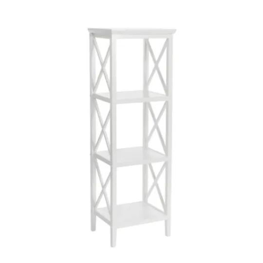 Kirkland's Home Wood 3-Tier Storage Shelf- Bathroom Furniture