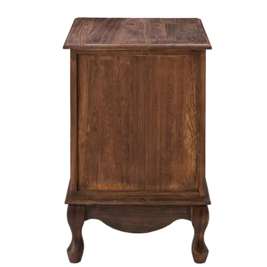 Kirkland's Home Wood Traditional 2-Drawer Nightstand- Nightstands
