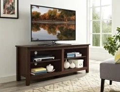 Kirkland's Home Wood Tv Stand, 58 In.- Tv Stands & Media Consoles