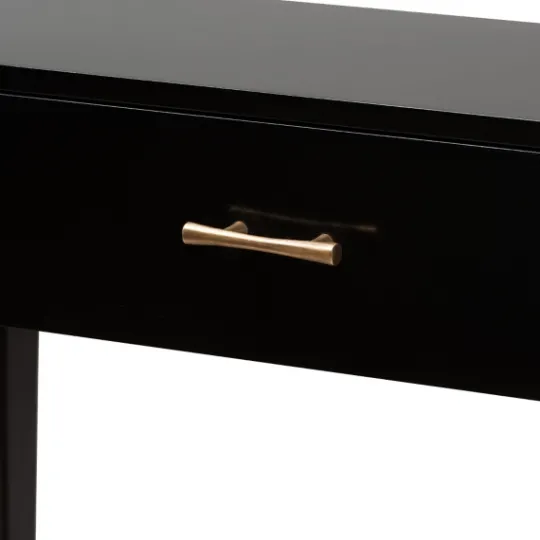 Kirkland's Home Wood Woven Shelves Console Table- Console Tables