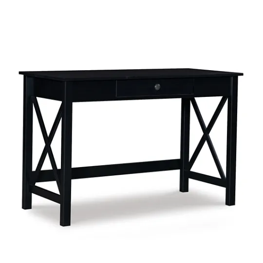 Kirkland's Home Wood X-Sides Desk- Office Furniture
