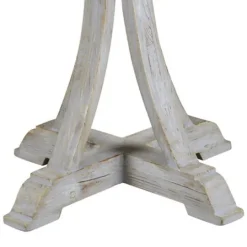Kirkland's Home Wooden Arched Base Round Top Accent Table- Accent & End Tables