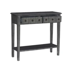 Kirkland's Home Wooden Console Table With Double Drawers- Console Tables