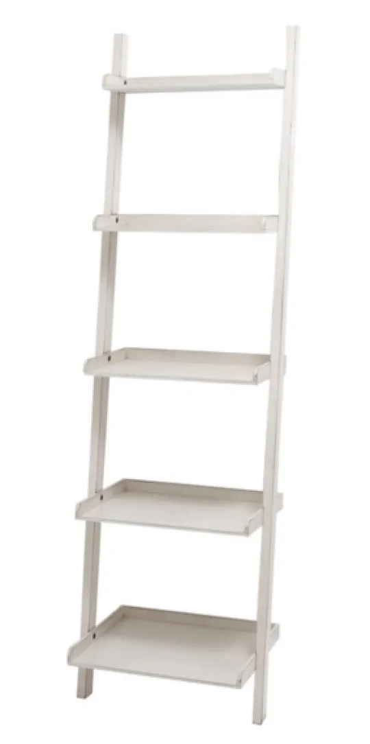 Kirkland's Home Wooden Leaning Shelf- Bookshelves