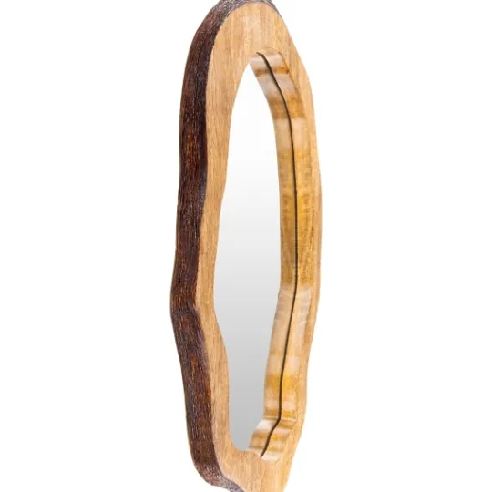 Kirkland's Home Wooden Live Edge Framed Wall Mirror- Decorative Mirrors