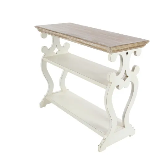 Kirkland's Home Wooden 2-Shelf Console Table- Console Tables