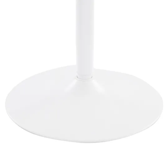 Kirkland's Home Wooden Top Metal Base Round Dining Table- Dining Tables