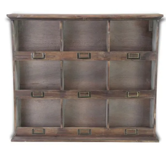 Kirkland's Home Wooden Wall Cubby- Shelves