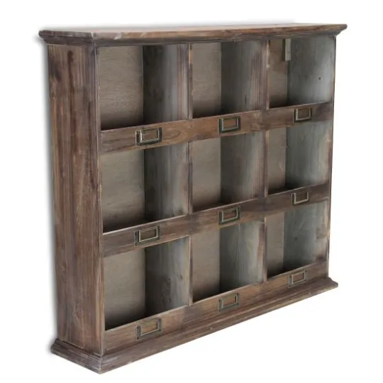 Kirkland's Home Wooden Wall Cubby- Shelves