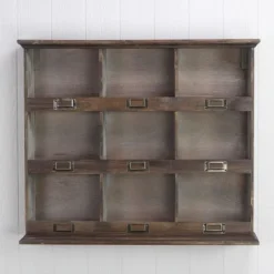 Kirkland's Home Wooden Wall Cubby- Shelves