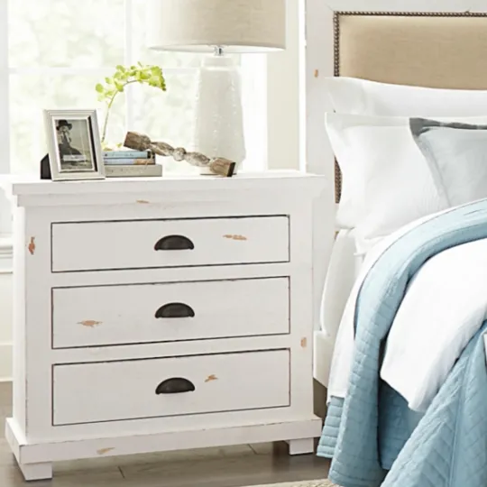 Kirkland's Home Wooden Willow Nightstand- Nightstands