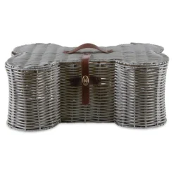 Kirkland's Home Woven Bone Shaped Basket, 24 In.- Baskets & Boxes