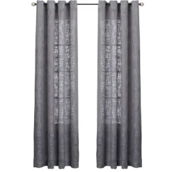 Kirkland's Home Woven Single Curtain Panel, 84 In.- Curtains & Drapes