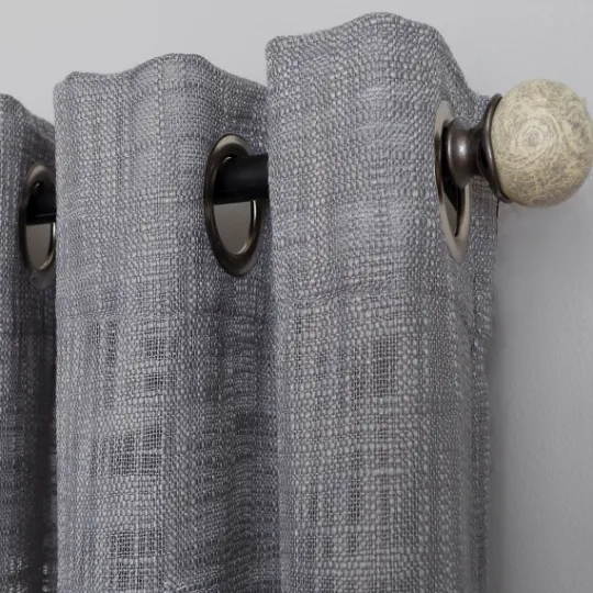 Kirkland's Home Woven Single Curtain Panel, 84 In.- Curtains & Drapes