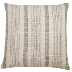 Kirkland's Home Woven Stripe Throw Pillow- Pillows