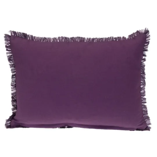 Kirkland's Home Woven Stripes Fringe Lumbar Pillow- Pillows