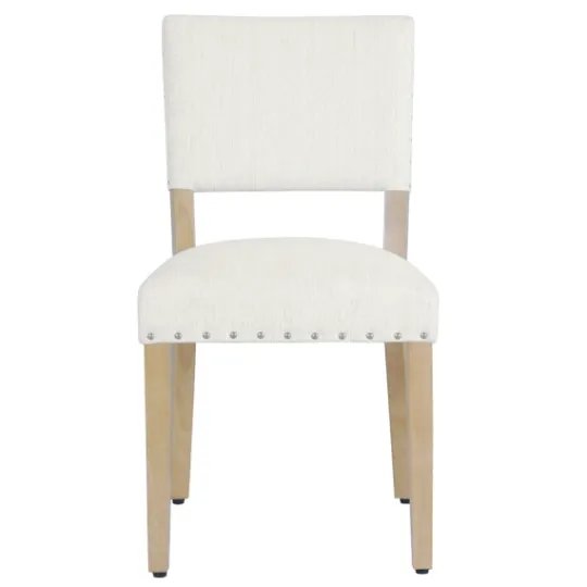 Kirkland's Home Woven Upholstered Dining Chairs, Set Of 2- Dining Chairs