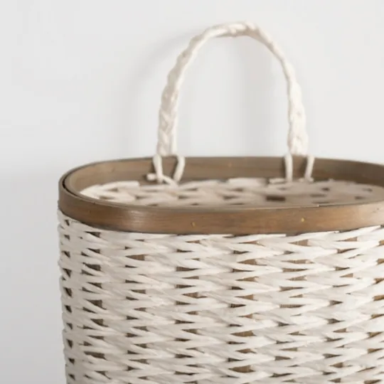 Kirkland's Home Woven Wall Pocket- Wall Storage