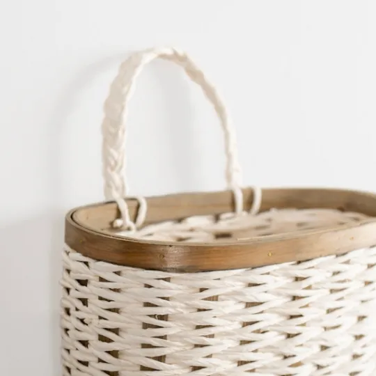 Kirkland's Home Woven Wall Pocket- Wall Storage