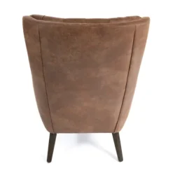 Kirkland's Home Wyatt Chester Faux Leather Accent Chair- Accent Chairs