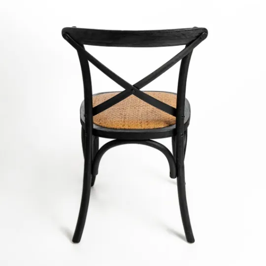 Kirkland's Home X Frame Cane Seat Dining Chair- Dining Chairs