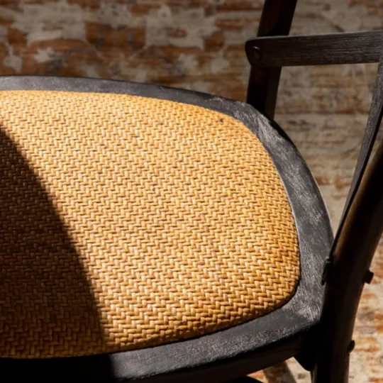 Kirkland's Home X Frame Cane Seat Dining Chair- Dining Chairs