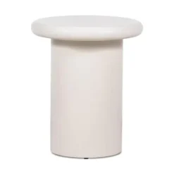 Kirkland's Home Zach Wood Pedestal End Table- Accent & End Tables