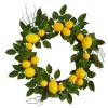 Kirkland's Home Zesty Lemon Fresh Wreath- Wreaths